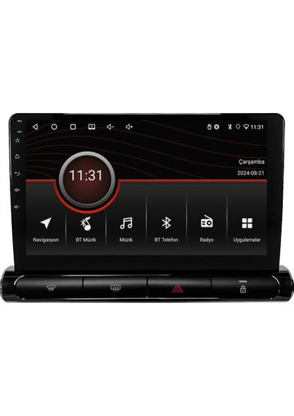 Citroen C3 (2023) Android 14 Multimedya Carplay 9 Inch 4 GB Ram / 64 GB Hafıza CRV-4768XR (Hıgh)