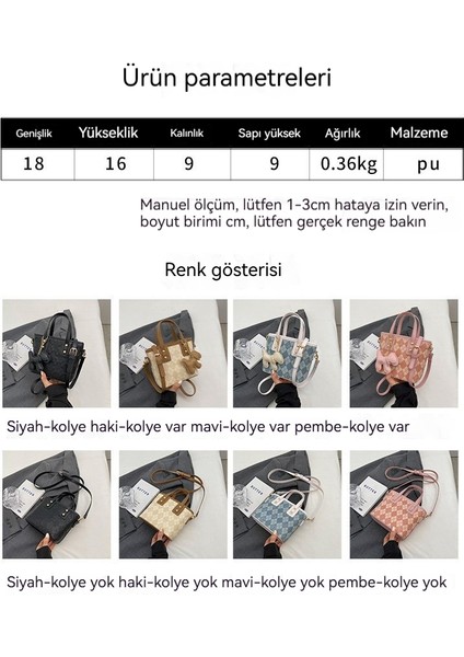 Moda ve Şık Kore Tarzı Kova Çanta - Omuz ve El Taşıma (Yurt Dışından)