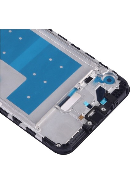 Huawei Y6 Pro 2019 / Y6 2019 Siyah Uyumlu Ön Muhafaza LCD Çerçeve Çerçeve Plakası