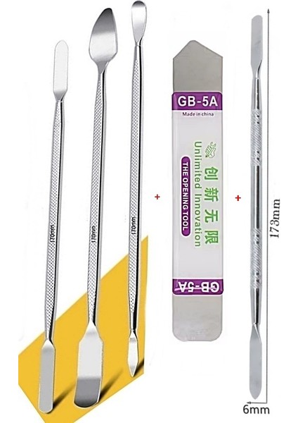 Telefon Ekran Kasa Vs 5in1 Arada Ayırma Sökme Aparatı Tamir Seti GB-5A
