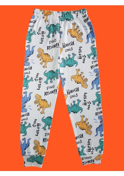 Uzun Kollu Desenli Çocuk Pijama Takım #baskılıçocukpijamatakım #çamaşırbahçesi #ayıcıkdesenpijama