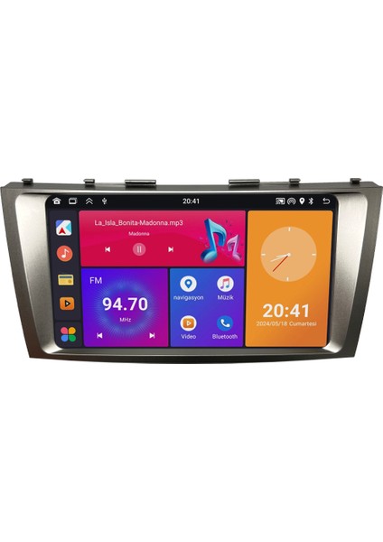 Toyota Camry (2006-2010) Android 14 Multimedya - 2 GB Ram - 32 GB Hafıza - Carplay CRV4776XP
