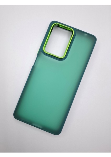 Xiaomi Mi 11T ve Xiaomi Mi 11T Pro Uyumlu Kılıf Kamera Korumalı Arkası Renkli Buzlu Mat Görünümlü