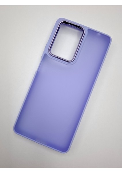 Xiaomi Mi 11T ve Xiaomi Mi 11T Pro Uyumlu Kılıf Kamera Korumalı Arkası Renkli Buzlu Mat Görünümlü