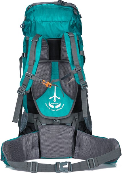 Ultra Dayanıklı Su Geçirmez Trekking Çantası – Ergonomik Tasarım, 80L Kapasite-Yeşil