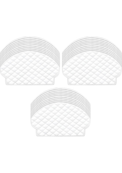 30 Adet Tek Kullanımlık Paspas Bezi Deebot Ozmo 950 920 T5 T5MAX N5 N8 DJ65 DX93 Elektrikli Süpürge Yedek Parçaları (Yurt Dışından)