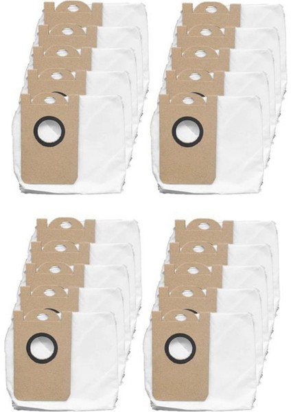 20 Adet Yedek Toz Torbaları Toplama Çöp Torbası Aksesuarları Xıaomı Vıomı S9 Robotlu Süpürge Parçaları (Yurt Dışından) fiyatları