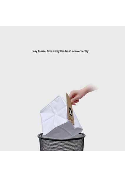 20 Adet Yedek Toz Torbaları Toplama Çöp Torbası Aksesuarları Xıaomı Vıomı S9 Robotlu Süpürge Parçaları (Yurt Dışından) modelleri