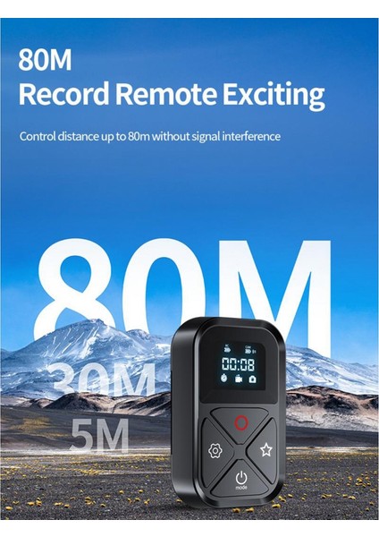 Hero 10 9 8 Max Için Uzaktan Kumanda, Çubuk Montajlı ve Bilek Bluetooth Uyumlu 10 Kişilik Akıllı Uzaktan Kumanda (Yurt Dışından)