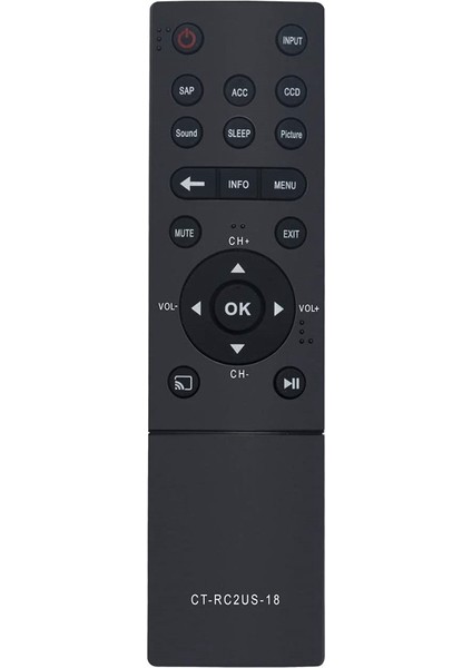 CT-RC2US-18 Uzaktan Kumanda LED Tv Için Değiştirildi 55L421U 43L621U 55L621U 49L621U 65L621U 43L511U18 50L711U18 (Yurt Dışından)