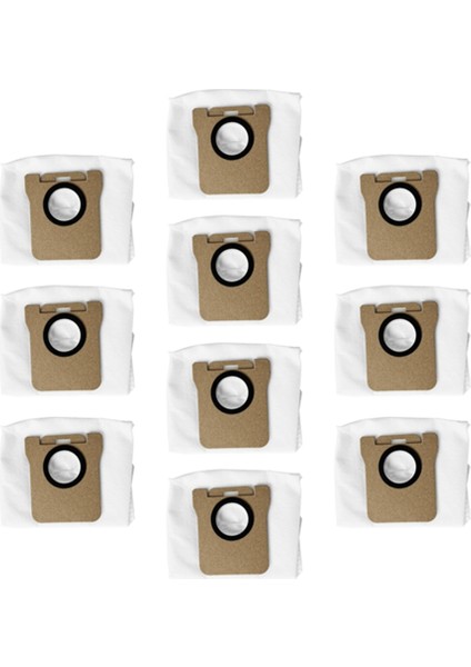 10 Adet W20PRO Ultra Robotlu Süpürge Yedek Yedek Parça Aksesuarları Toz Torbası (Yurt Dışından)