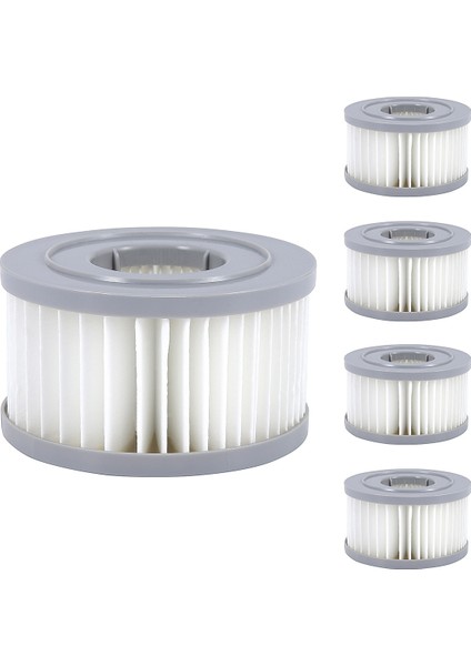 JV85/JV85 Pro/h9 Pro El Tipi Kablosuz Elektrikli Süpürge Için 5pcs Hepa Filtre (Yurt Dışından)