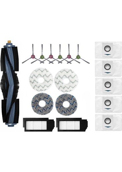 Deebot X1 Omni / X1 Turbo Robot Elektrikli Süpürgeler Yedek Parça Kiti Için Yedek Parçalar,запасные Части Пылесоса (Yurt Dışından) fırsatları
