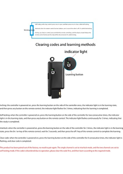 433MHZ 220V Su Pompası Uzaktan Kumanda Anahtarı 1ch 30A Alıcı Modülü Açık/kapalı Kablosuz Rf Verici Işık LED Için (Yurt Dışından) fiyatları