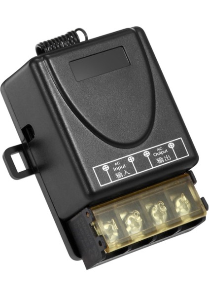 433MHZ 220V Su Pompası Uzaktan Kumanda Anahtarı 1ch 30A Alıcı Modülü Açık/kapalı Kablosuz Rf Verici Işık LED Için (Yurt Dışından) fırsatları