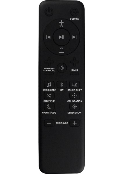 Bar/2.1/3.1/5.1 Bar 2.1 Sound Bar, Bar 3.1 Sound Bar, Bar 5.1 Sound Bar Için Uzaktan Kumandayı Değiştirin (Yurt Dışından)