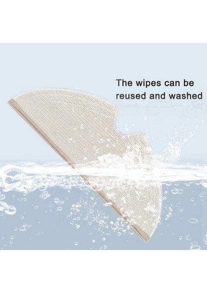 30 Adet Yıkanabilir Paspas Bezi Yan Fırça T8/max/max+ Robotlu Süpürge Yedek Yedek Kiti (Yurt Dışından) indirimleri