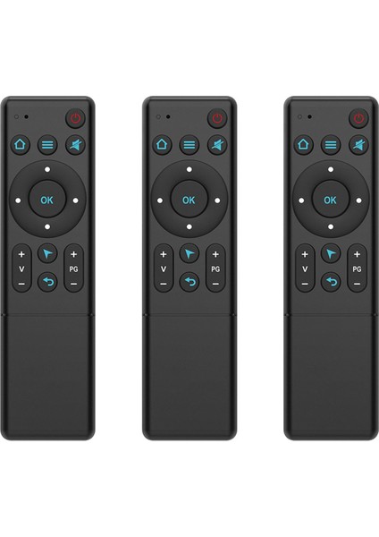 3x M5 Bluetooth 5.2 Hava Kızılötesi Öğrenme Akıllı Tv Kutusu Tv Projektörü ve Pc Akıllı Ev Için Uzaktan Kumanda (Yurt Dışından)