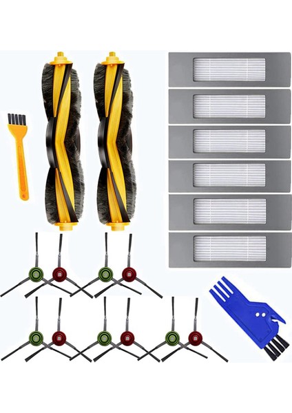 2x Ecovacs Deebot Ozmo 920 950 T8 T8 Max T8 Aivi N8 + N8 Pro N8 Pro Artı Robotlu Süpürge Yedek Aksesuarlar (Yurt Dışından) modelleri