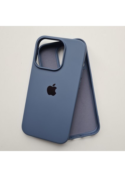 Apple iPhone 14 Pro (6.1) Uyumlu Lansman Içi Kadife Silikon Kılıf