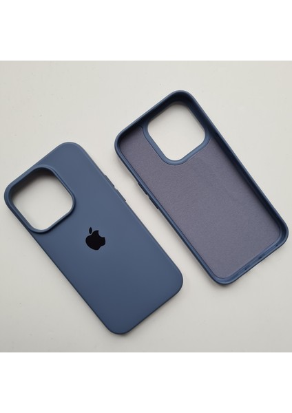 Apple iPhone 14 Pro (6.1) Uyumlu Lansman Içi Kadife Silikon Kılıf
