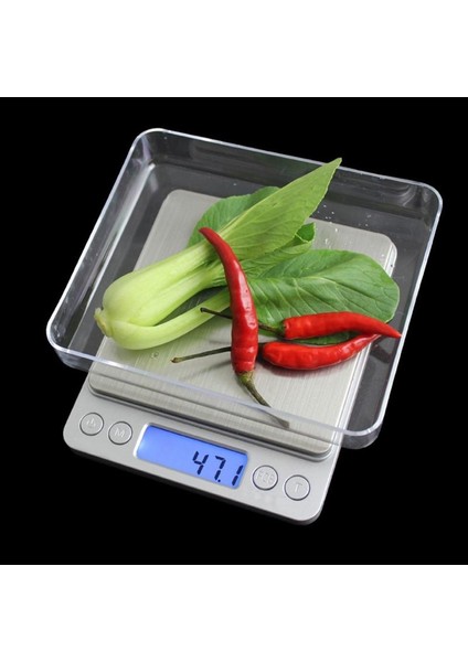 3000G/01G Dijital Mutfak Terazileri Taşınabilir Teraziler Cep LCD Hassas Mücevher Terazisi Ağırlık Denge Tartımıaraçlar (Yurt Dışından)