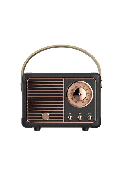 Bluetooth Hoparlör Retro Mini Taşınabilir Hoparlör (Yurt Dışından)