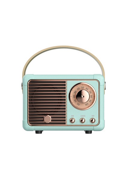 Bluetooth Hoparlör Retro Mini Taşınabilir Hoparlör (Yurt Dışından)