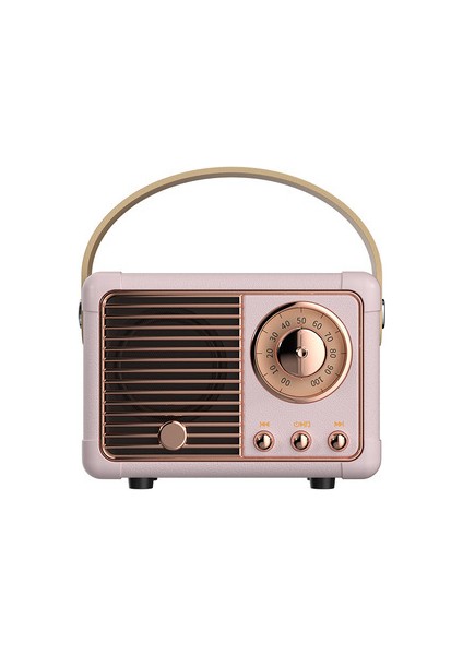 Bluetooth Hoparlör Retro Mini Taşınabilir Hoparlör (Yurt Dışından)
