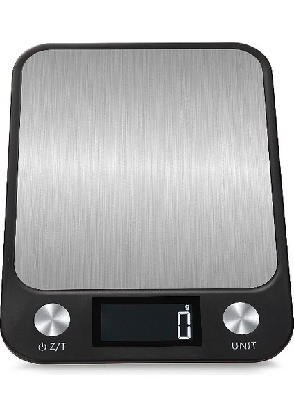 MODA5KG/1G Mutfak Terazisi Hassas Ölçüm Aletleri Terazi Dijital Gram Pişırme Gıda Cam LCD Ekran (Yurt Dışından)
