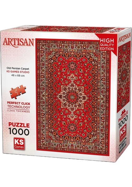 Old Persian Carpet Puzzle 1000 Parça 20764