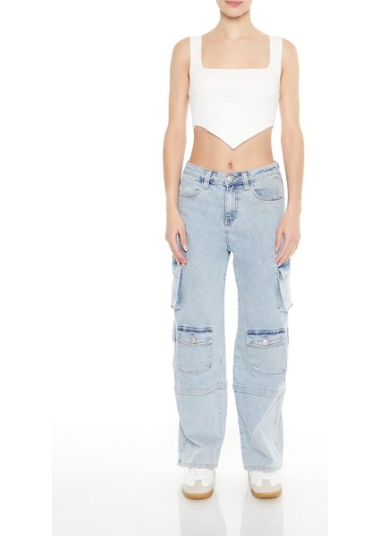 Askılı Crop Bluz