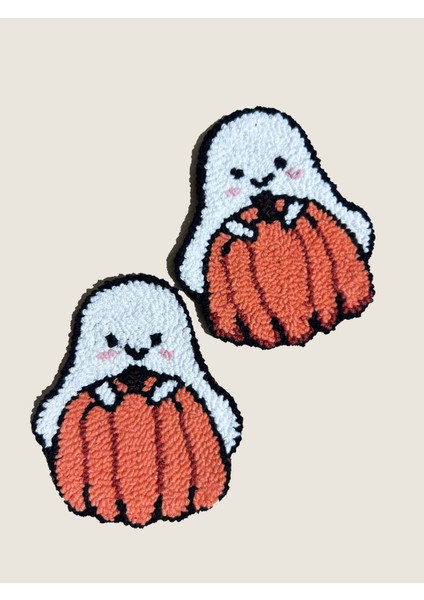 Punch Halloween Boo Bardak Altlığı Hediyelik