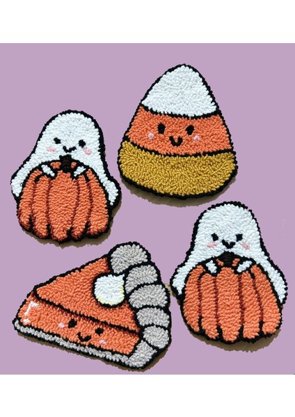Punch Halloween Boo Bardak Altlığı Hediyelik