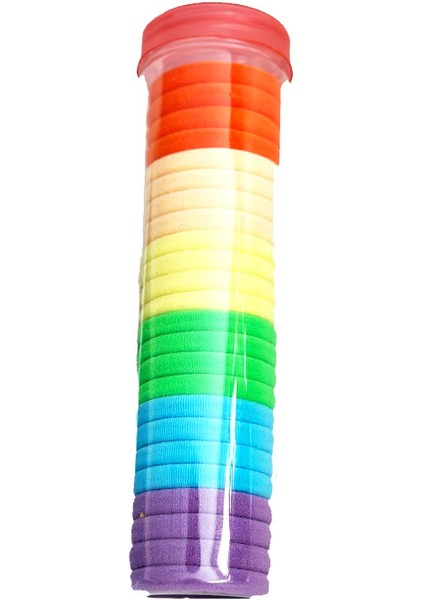 School Rules 24 Adet Elastik Esnek Saça Zarar Vermeyen Renkli Lastik Toka Seti fiyatları