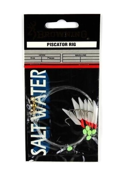 150 cm 6lı Ithal Çapari Iğne No: 10 Beden 0.30 mm