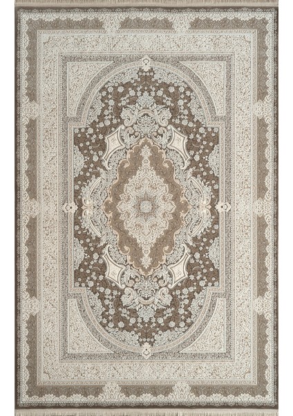 Morina LH05A Krem Vizon Akrilik Yumuşak Dokulu Modern Halı