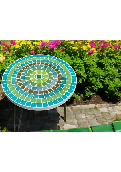 Mozaik Sehpa / Taş Sehpa / Metal Ayaklı Sehpa / Zigon / Yan Sehpa / Sehpa
