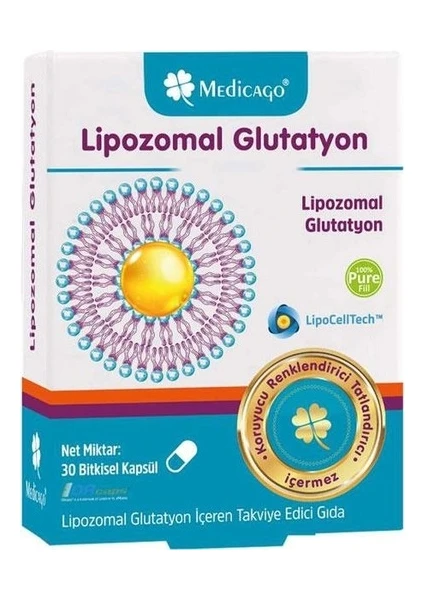 Medicago Lipozomal Glutatyon 30 Kapsül