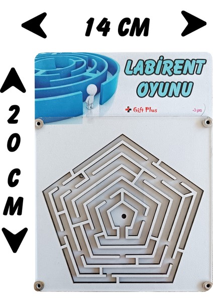 Eğitici Oyuncak Labirent Denge Oyunu