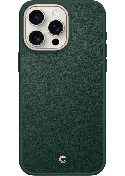 Ciel by CYRILL iPhone 15 Pro Max Kılıf Kajuk Mag MagSafe özellikli Forest Green - ACS06635