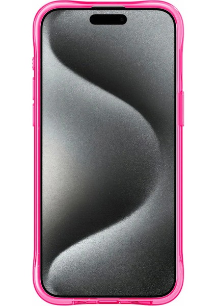 Ciel by CYRILL iPhone 15 Pro Kılıf Ultra Sheer Mag MagSafe özellikli Hot Pink - ACS06768
