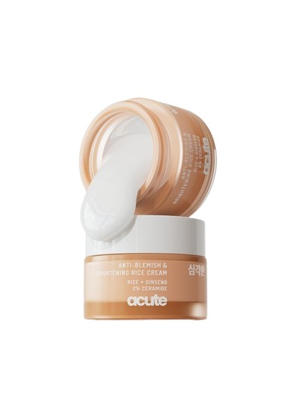 Aydınlatıcı Pirinç Kremi - Anti Blemish & Brightening Rice Cream