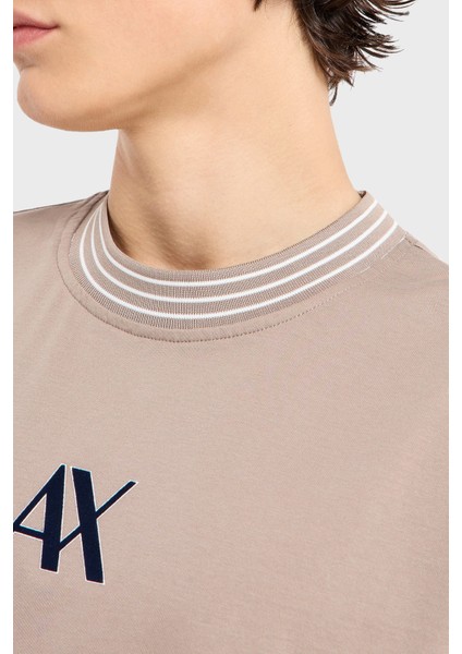 Pamuklu Logolu Regular Fit Çizgili Bisiklet Yaka T Shirt Erkek T Shirt 6dztjc ZJ9AZ 17AC fırsatları