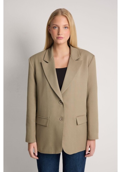 Yeşil Blazer Ceket
