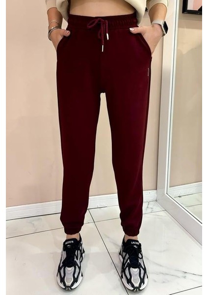Eşofman Altı Bordo Renk