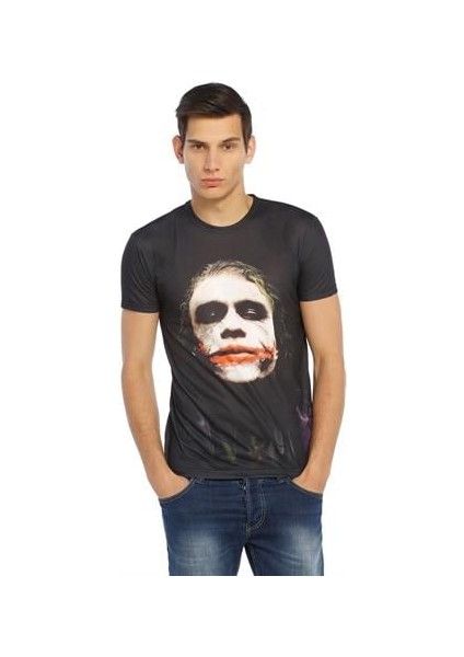 Joker Desenli 3D Tişört - DZN8327