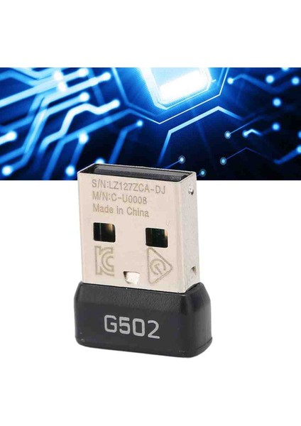 Cris Logi G502 USB Receiver Dongle Yedek Alıcı Siyah