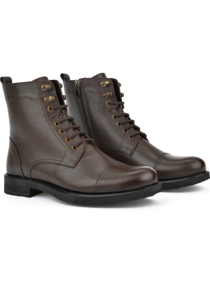 Ziya, Erkek Hakiki Deri Bot 14319Z7019 Kahve fiyatları