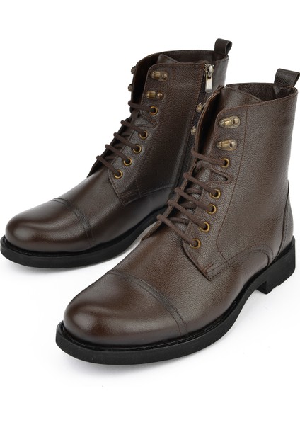 Ziya, Erkek Hakiki Deri Bot 14319Z7019 Kahve indirimleri